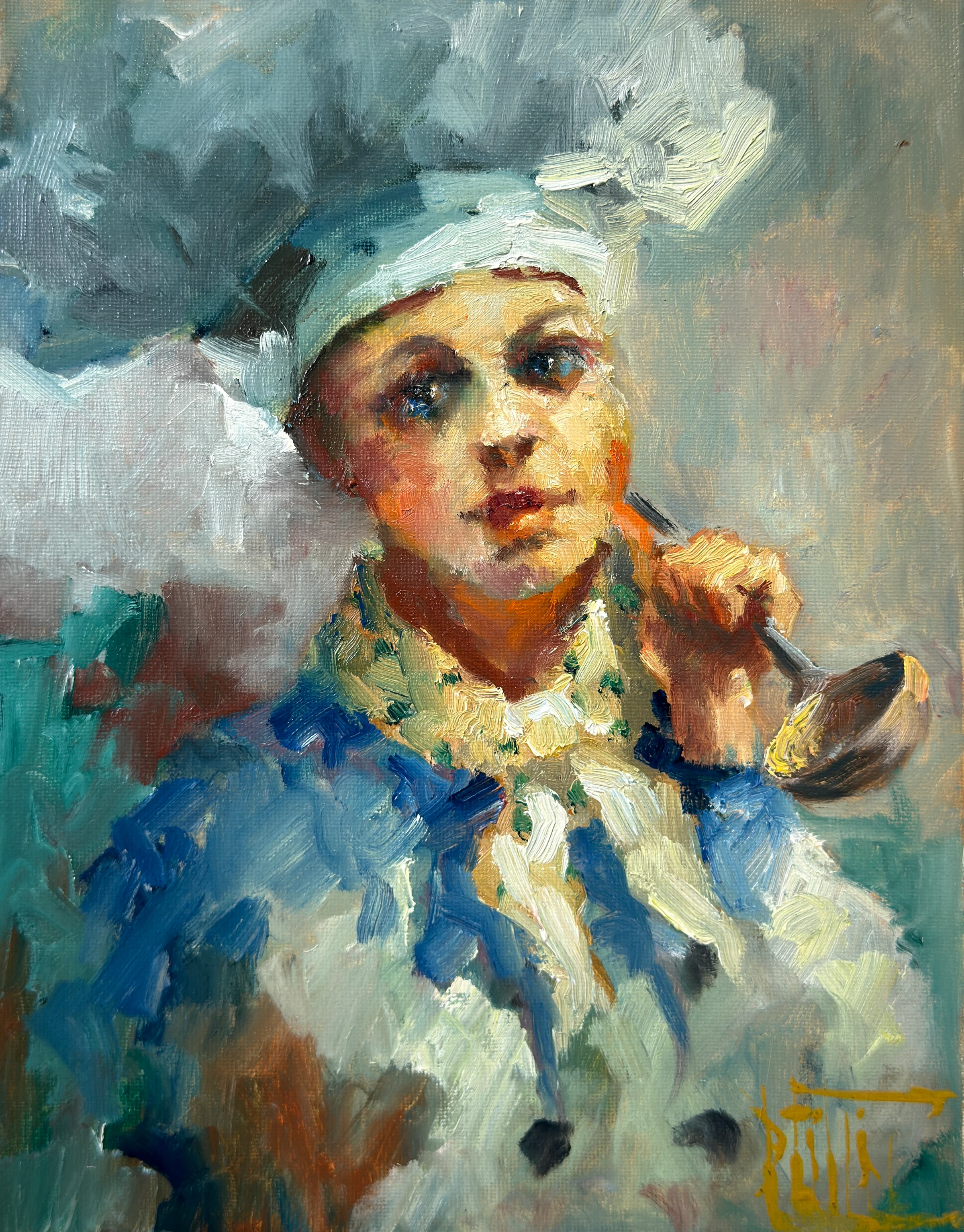 cook 2 – oil painting by Pavel Filin