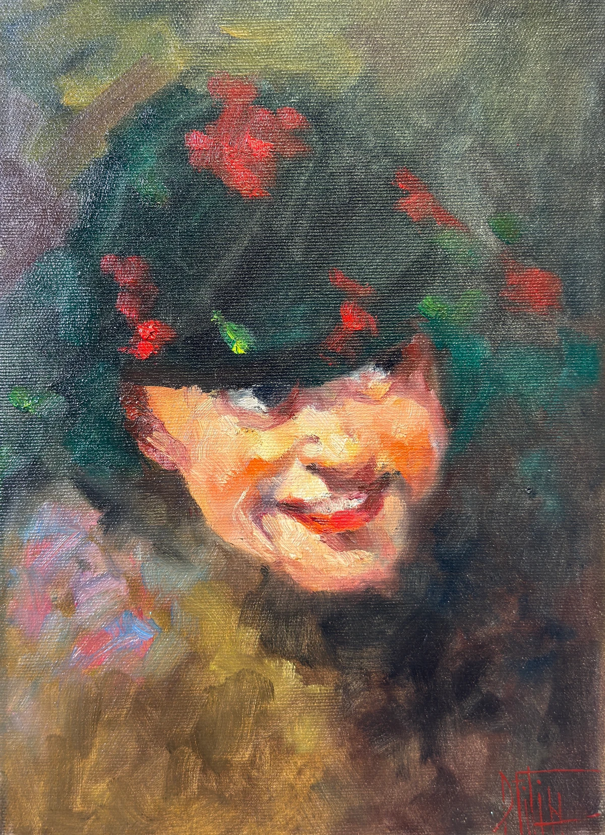 crimson smile