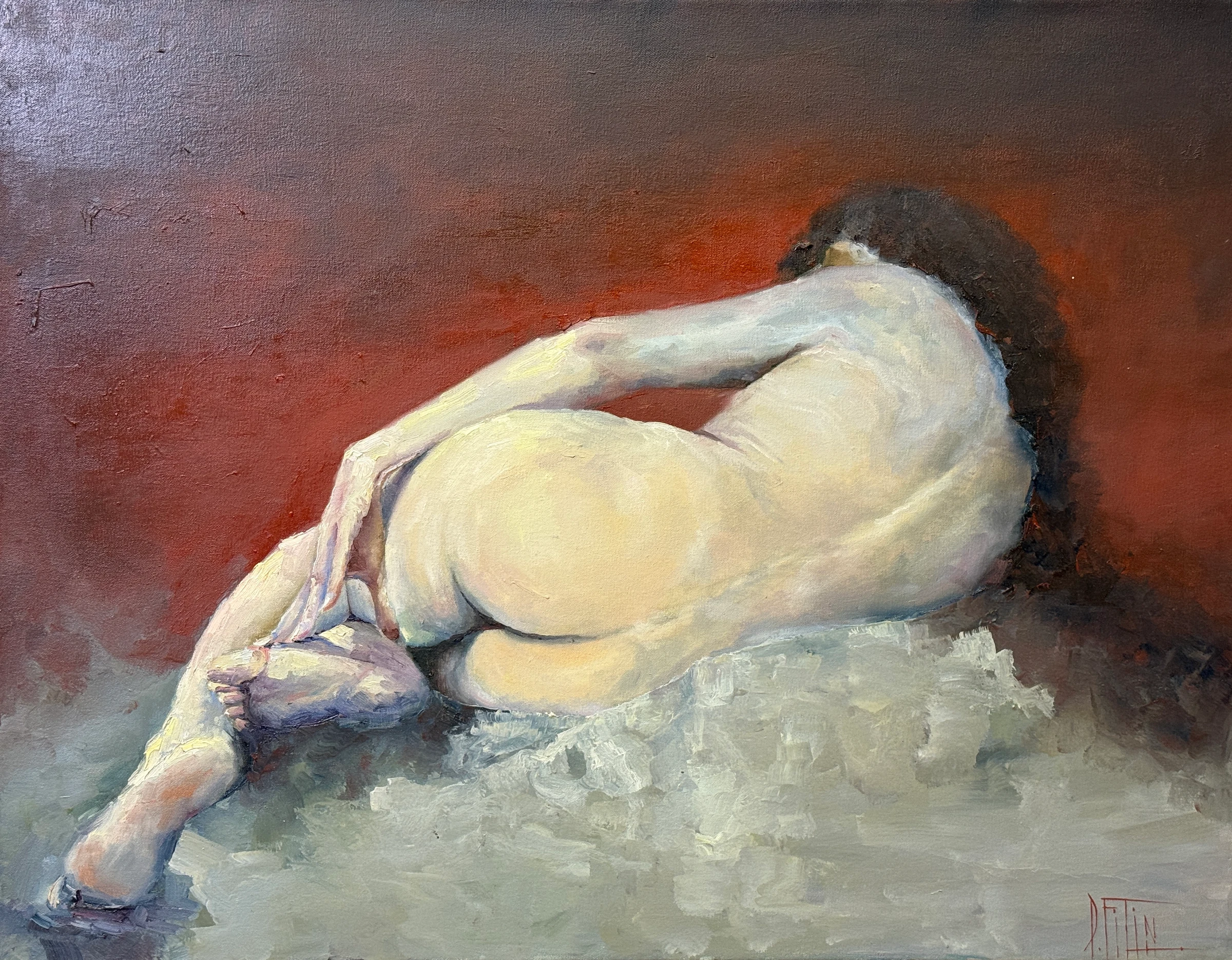 Dahaja – oil painting by Pavel Filin
