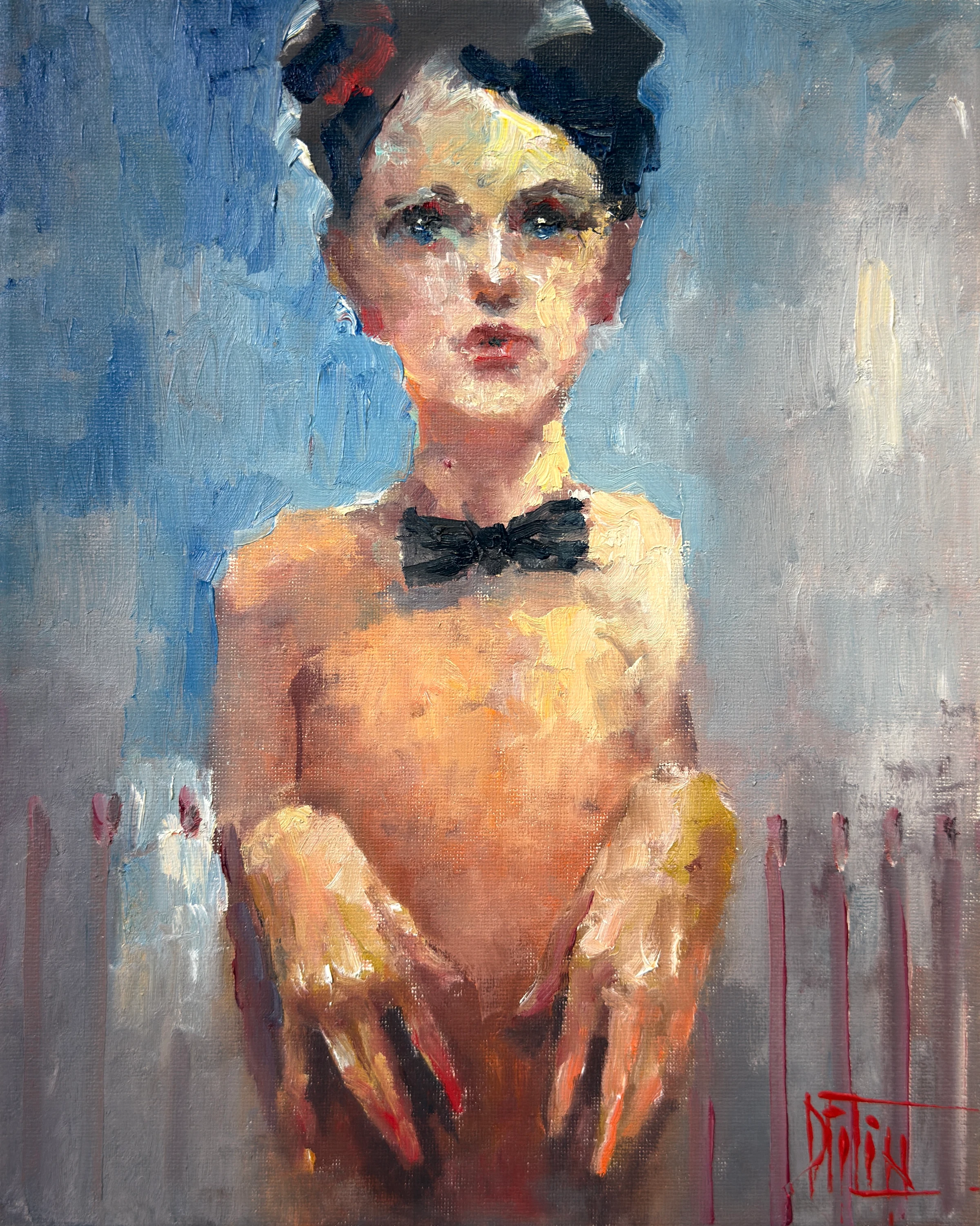 grace – oil painting by Pavel Filin