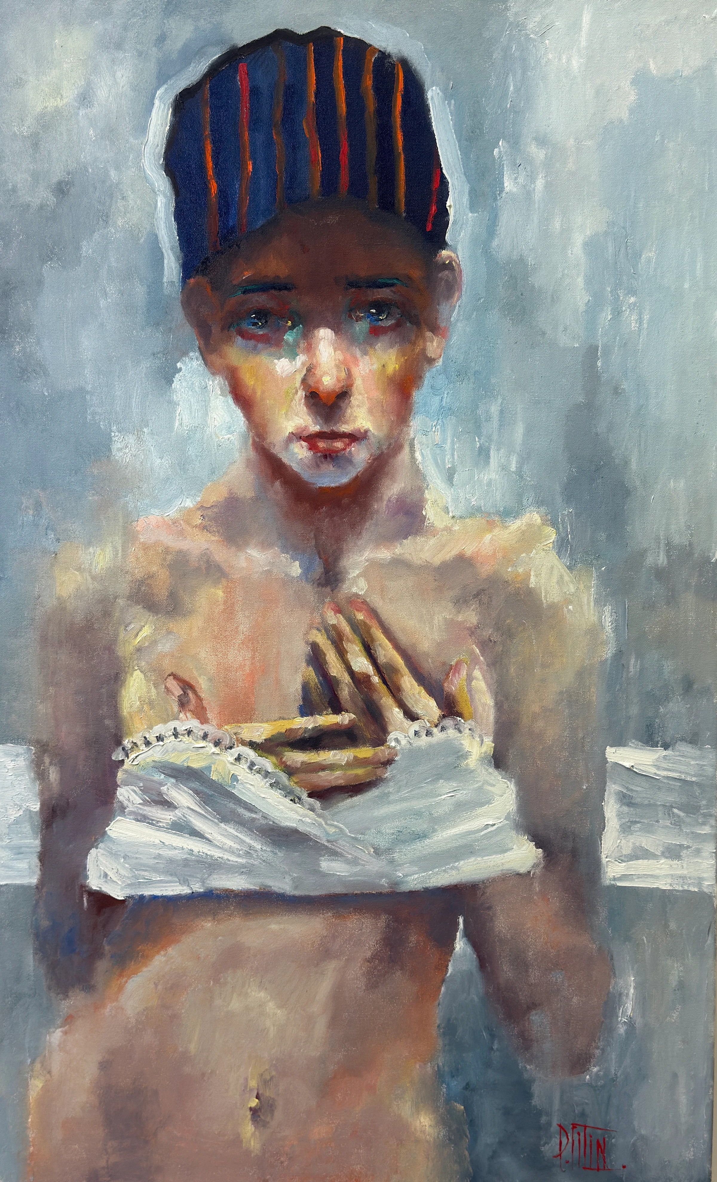 offering – oil painting by Pavel Filin