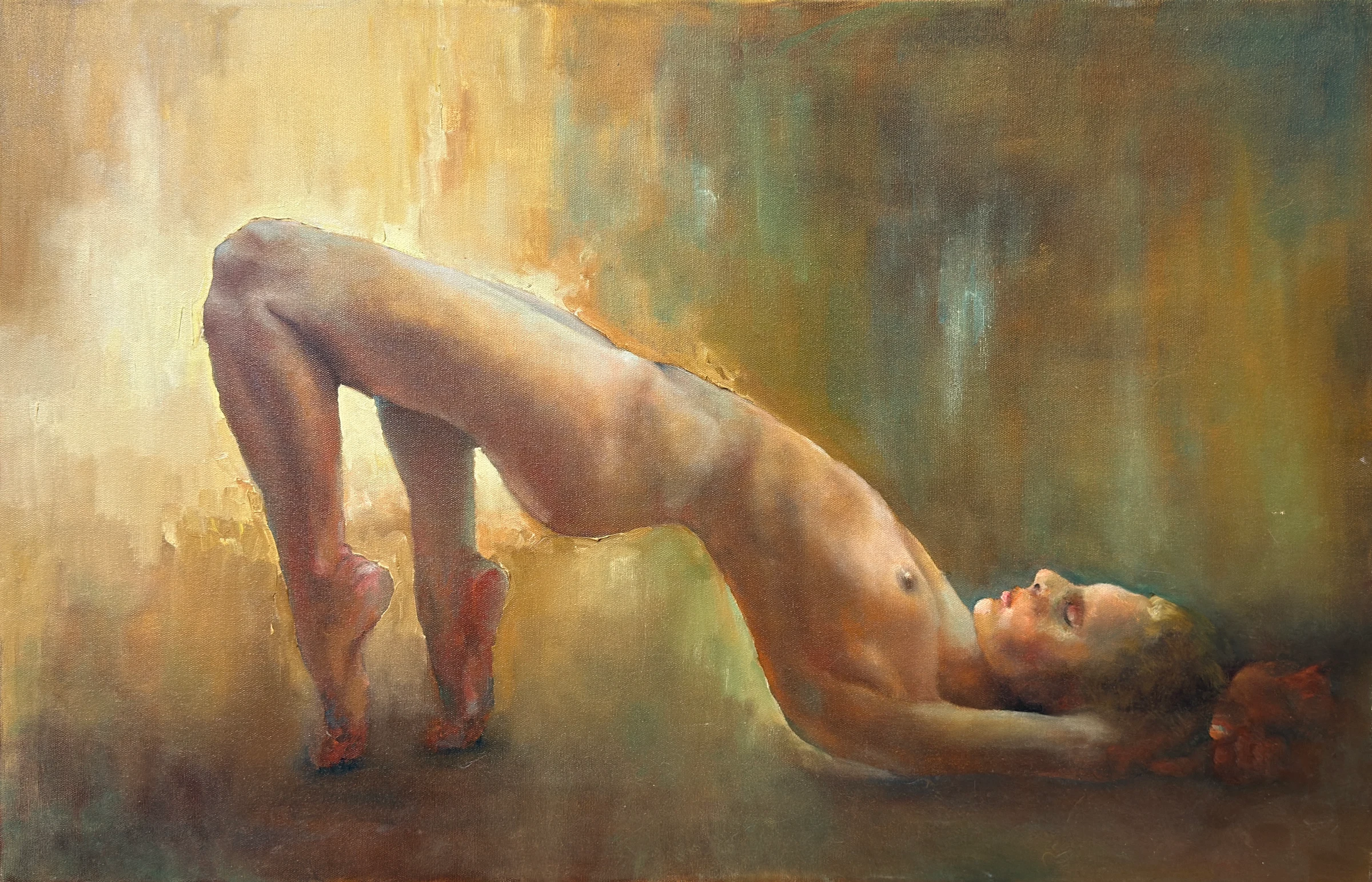 Siri – oil painting by Pavel Filin