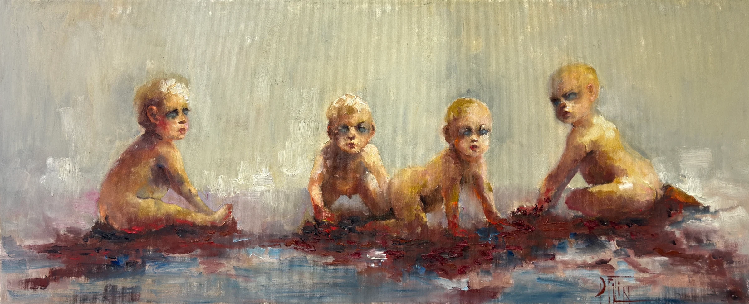tyrants – oil painting by Pavel Filin